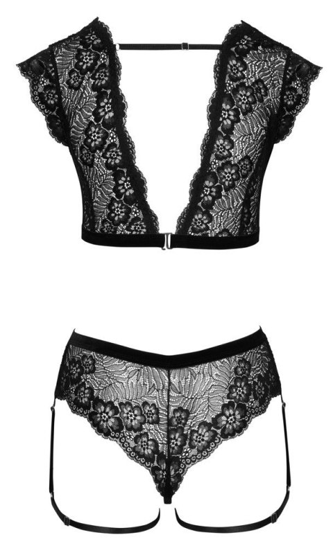Top and Crotchless Briefs XL