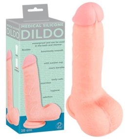 SZTUCZNY PENIS DILDO MĘSKI CZŁONEK Z PRZYSSAWKĄ