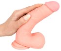 SZTUCZNY PENIS DILDO MĘSKI CZŁONEK Z PRZYSSAWKĄ