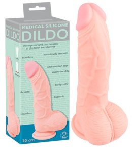 SZTUCZNY PENIS DILDO MĘSKI CZŁONEK Z PRZYSSAWKĄ