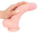 SZTUCZNY PENIS DILDO MĘSKI CZŁONEK Z PRZYSSAWKĄ