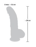 SZTUCZNY PENIS DILDO MĘSKI CZŁONEK Z PRZYSSAWKĄ