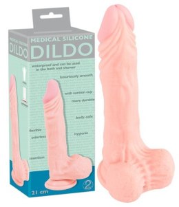 SZTUCZNY PENIS DILDO MĘSKI CZŁONEK Z PRZYSSAWKĄ