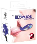 WIBRATOR MASAŻER BLOWJOB ORAL 5 FUNKCJI WIBRACJI