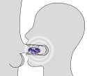 WIBRATOR MASAŻER BLOWJOB ORAL 5 FUNKCJI WIBRACJI