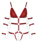 Bad Kitty Strap Body red S