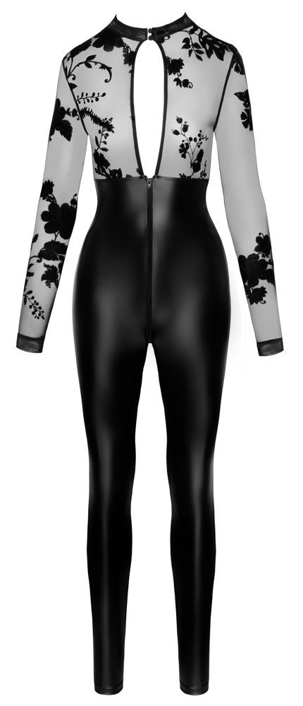 Jumpsuit Flock Print L