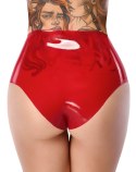 Latex Briefs red L