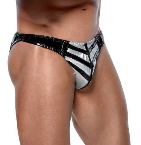 Vinyl Briefs Men XL