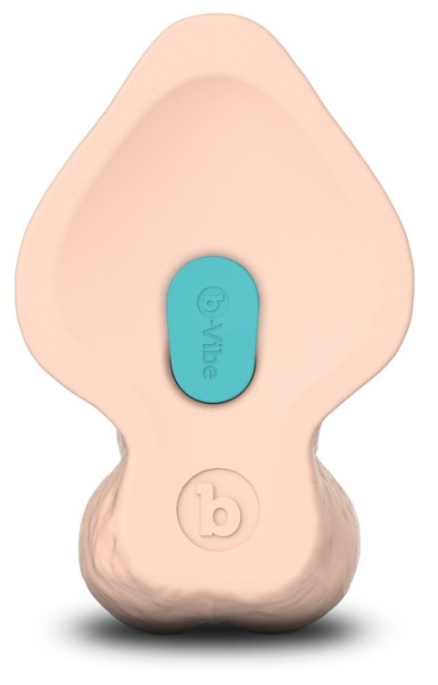 B-Vibe Slipskin 9" Curved Crea