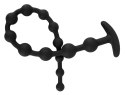 Black Velvets Anal Beads Silicon