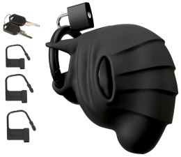 Black velvets Cock & Ball cage