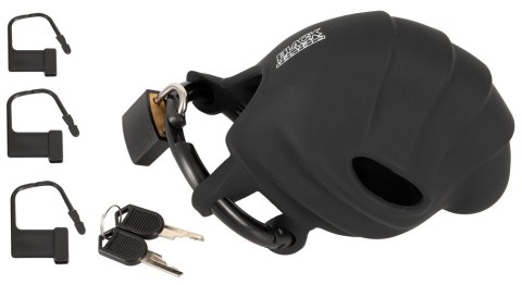 Black velvets Cock & Ball cage