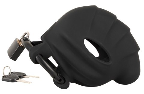 Black velvets Cock & Ball cage