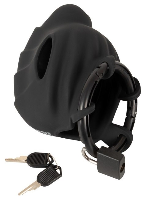 Black velvets Cock & Ball cage