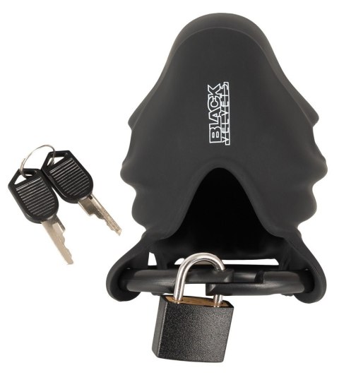 Black velvets Cock & Ball cage