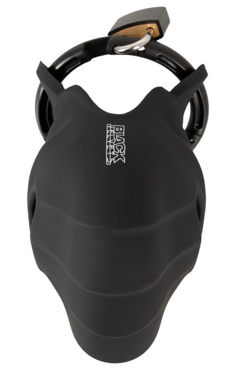 Black velvets Cock & Ball cage