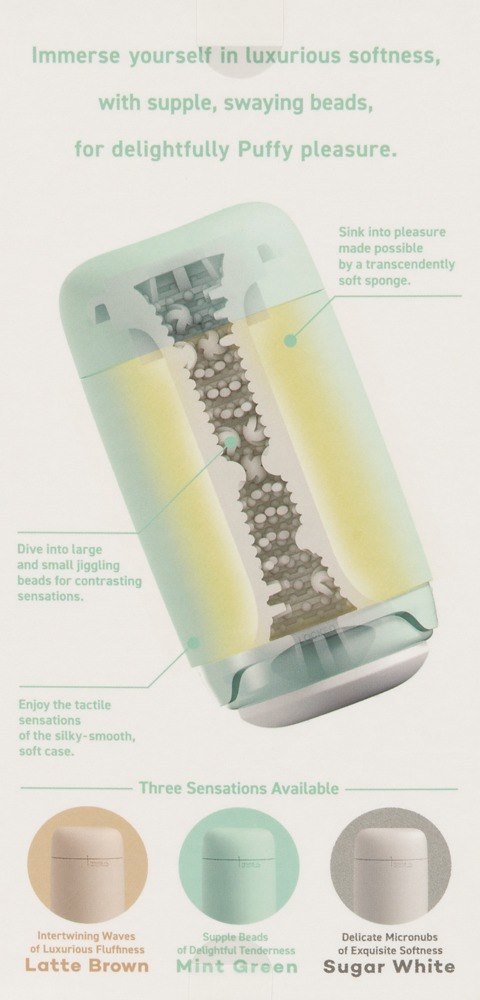 Tenga Puffy Mint Green