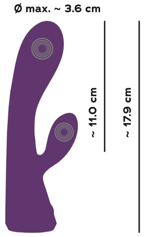 Double Layer Rabbit Vibrator