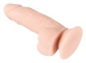 SZTUCZNY PENIS DILDO MĘSKI CZŁONEK Z PRZYSSAWKĄ