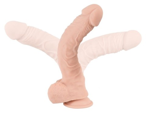 SZTUCZNY PENIS DILDO MĘSKI CZŁONEK Z PRZYSSAWKĄ