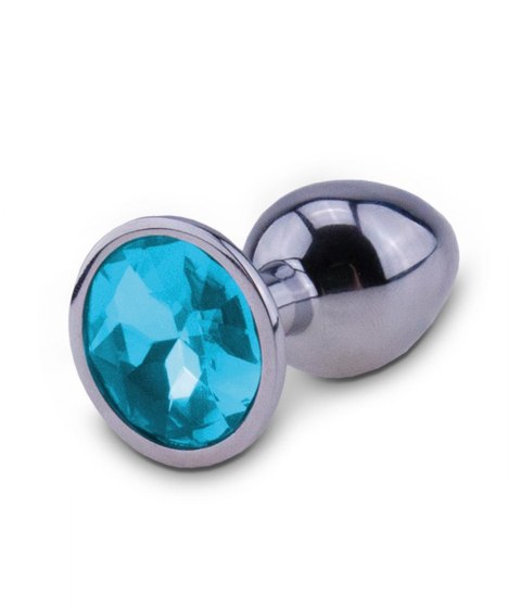 KOREK ANALNY CHROMOWANY KRYSZTAŁ PLUG DO ANUSA 8