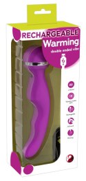 WIBRATOR MASAŻER ROZGRZEWAJĄCY 10 FUNKCJI 22CM
