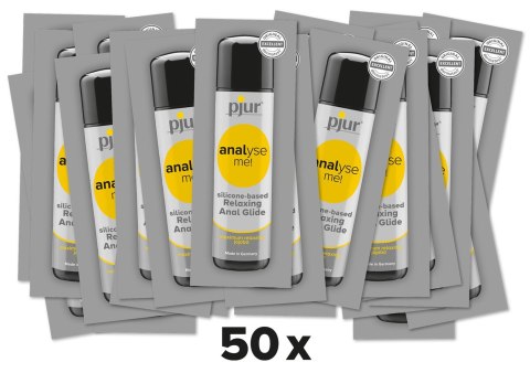 Lubrykant analny na bazie silikonu Analysme! 1,5ml x 50 szt. Pjur
