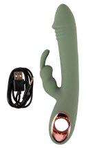 Wibrator Slim Rabbit Olive