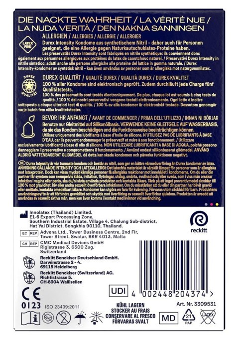 Durex Intensity pack of 20