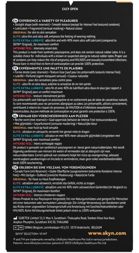 SKYN Selection+ 10 pieces