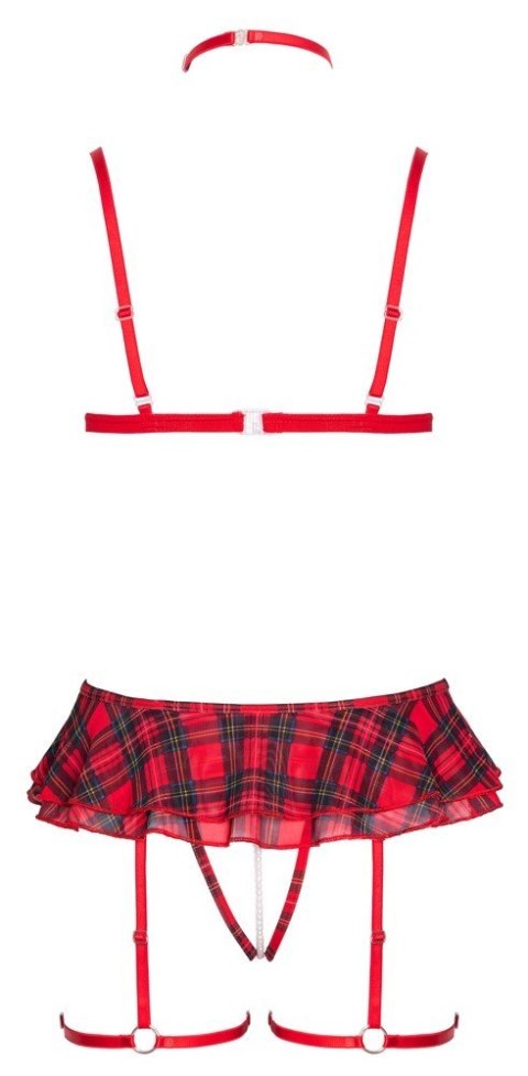 Bra Set Plaid L