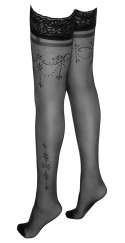Hold-up Stockings Black 5