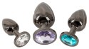 ANOS Metal Butt Plug Set Diamo