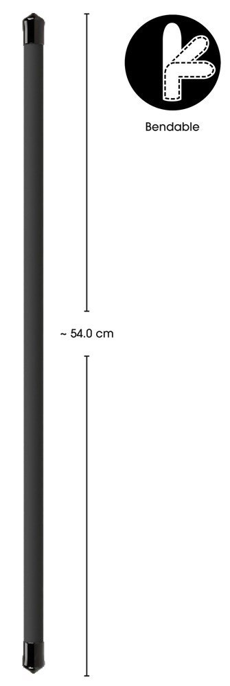 BK bendable cock & ball ring