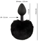 Fluffy Tail Black M