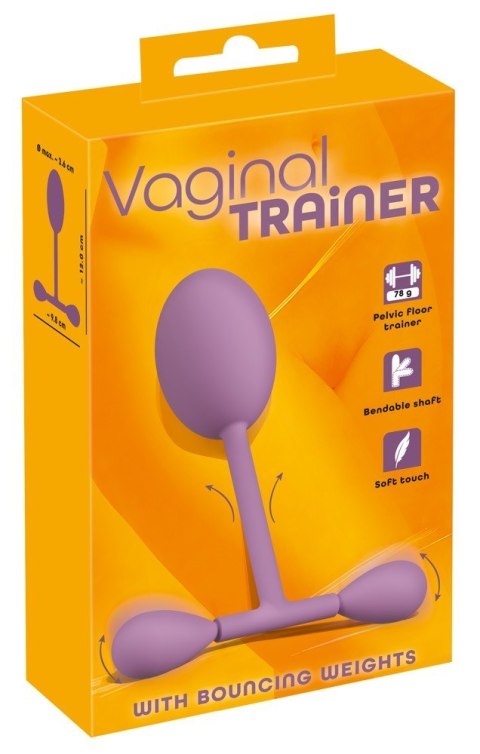 Vaginal trainer with bouncing