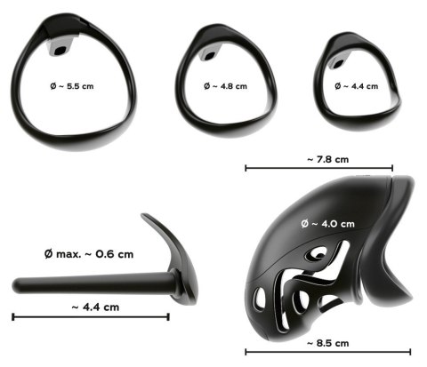 Cock Cage with Dilator