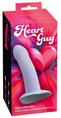 Heart Guy Blue Vibrator