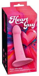 Heart Guy Pink Vibrator