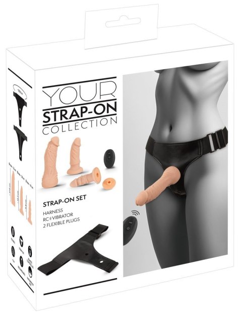 Strap-On Set RC Vibe 2 Dildos