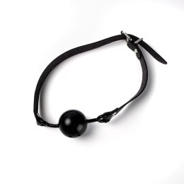 Knebel Silikonowy Do Ust Z Kulką Czarny