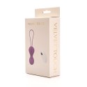 Kulki Wibrujące Sterowane Zdalnie Ładowane Usb Fioletowe
