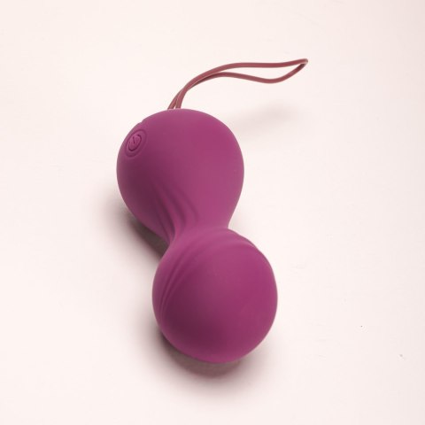 Kulki Wibrujące Sterowane Zdalnie Ładowane Usb Fioletowe