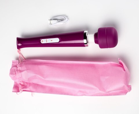 Masażer Kulowy Magiczna Różdżka Ładowany Usb Fioletowy