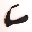 Masażer Prostaty Z Pierścieniem Zdalnie Sterowany Czarny