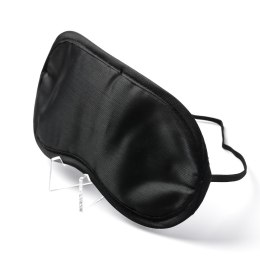 Maska Na Oczy Satynowa Czarna