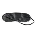 Maska Na Oczy Satynowa Czarna