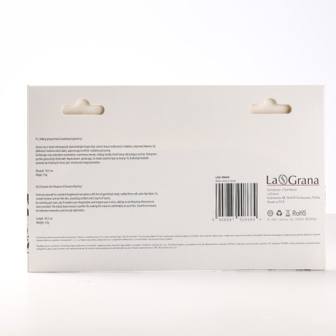 Maska Na Oczy Satynowa Czarna