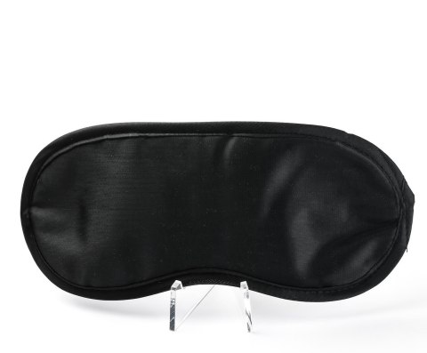 Maska Na Oczy Satynowa Czarna